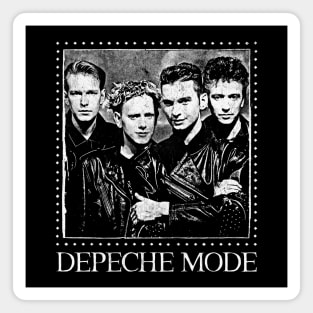 Depeche Mode 80s \ Original Retro Design Magnet